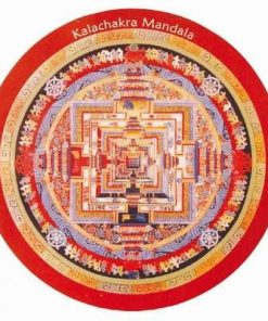 Magnet de frigider - mandala Kalachakra